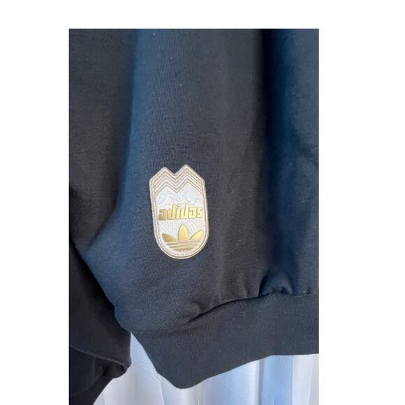 Adidas  Women's  Chic Ski Mock Neck Sweatshirt , Black, M - Picture 8 of 8